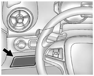 The instrument panel fuse block is on the underside of the driver side instrument