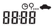 This display can be used as a timer. To start/stop the timer, press SET/ CLR