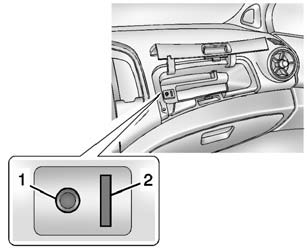 1. 3.5mm (1/8 in) Auxiliary Input Jack. See Auxiliary Devices.