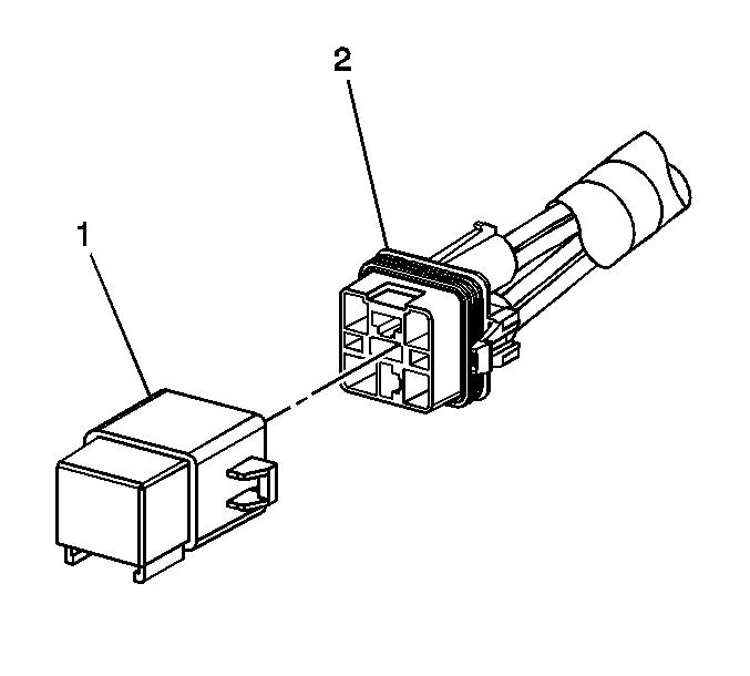 Locate the relay. Refer to the Master Electrical Component List to locate