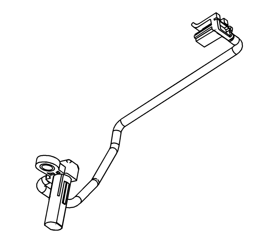 The output speed sensor (OSS) is a hall-effect type sensor. The OSS mounts