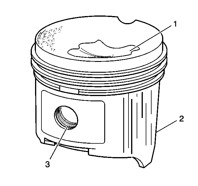 Clean the piston with a cleaning solvent. DO NOT wire brush any parts