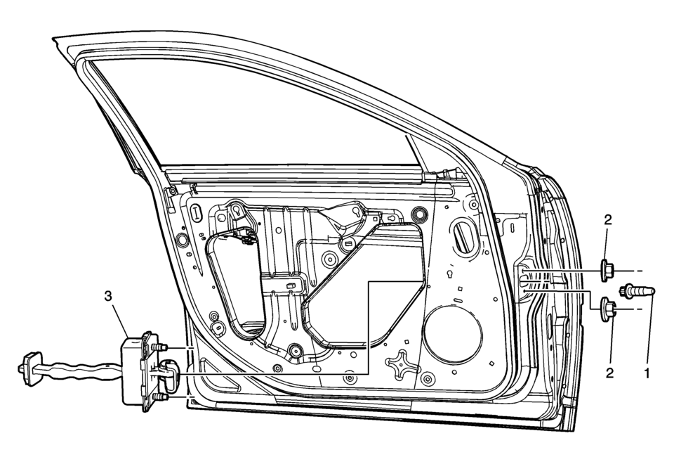 Дверь левая авео т250