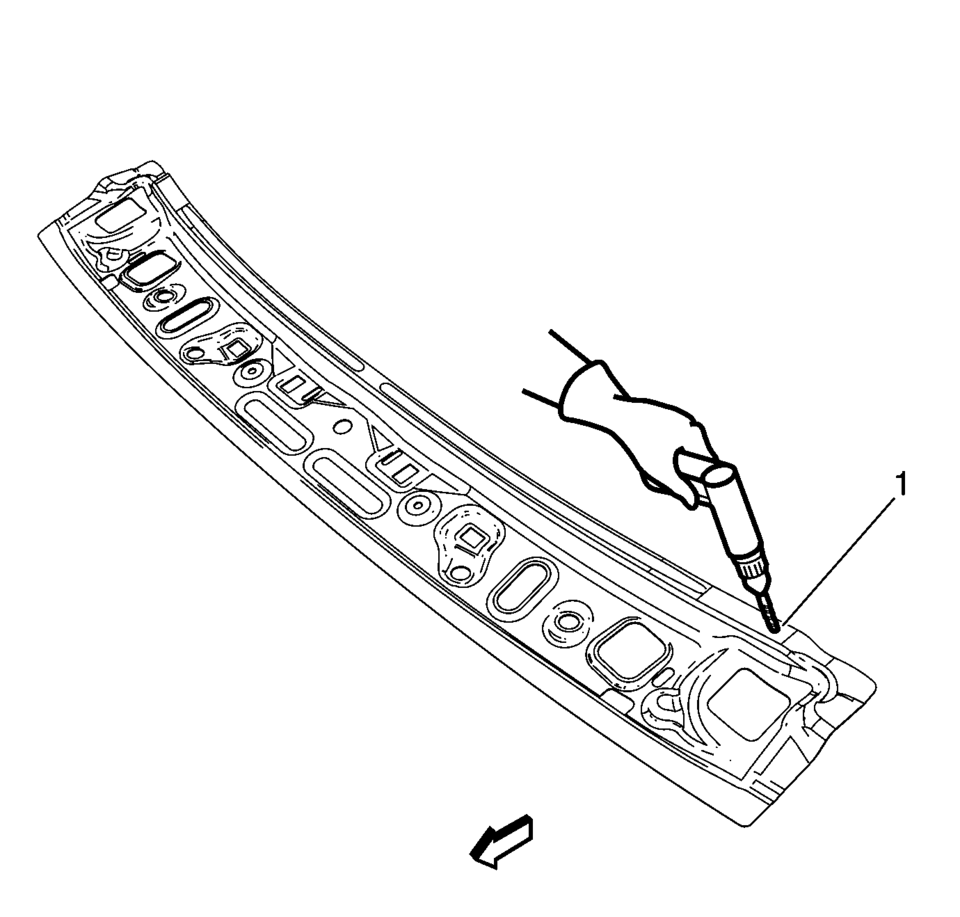 Drill 8?€‰mm (5/16?€‰in) holes for plug welding along the edges