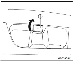 Nissan Armada USB Type-C charging port location in vehicle interior
