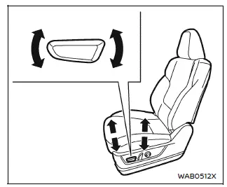 Nissan Armada reclining seat adjustment demonstration