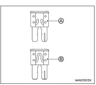 Nissan Armada fuse removal using fuse puller tool