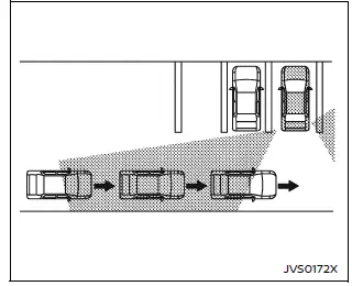 Nissan Armada RCTA illustration multiple vehicles