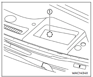 Nissan Armada HUD brightness sensor location and adjustment display