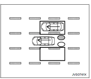 Nissan Armada I-BSI lane correction side entry