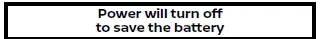 Nissan Armada battery saving warning power will turn off message