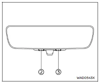 Nissan Armada mirror display language selection menu
