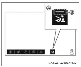 Nissan Armada RAB system on off control via touchscreen display