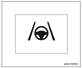 Nissan Armada steering assist system activation switch on dashboard