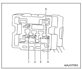 Nissan Armada jumper harness connector location and identification